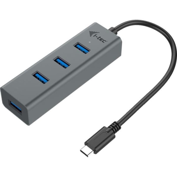 I-TEC USB-hubb - USB typ C - extern - 4 USB-portar totalt - 4 USB 3.0-port (ar) - Linux, PC, Mac