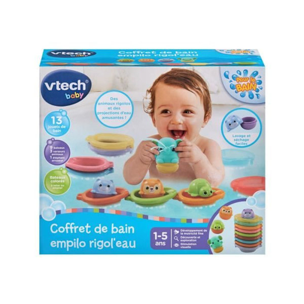 VTECH-EMPILO RIGOL'EAU BADBOX