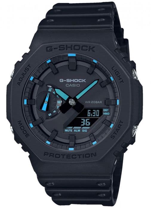 Watch - Casio - G -Shock - Svart och Resined Blue