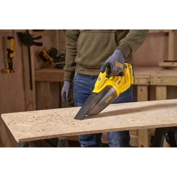Sladdlös handdammsugare - Stanley Fatmax - SFMCVH001B-XJ - 18V - påslös - batterifri