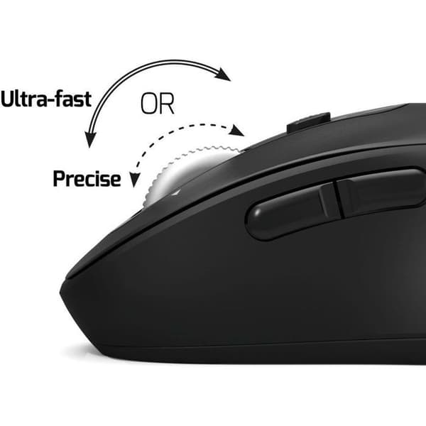 Trådlös mus - PORT Designs - 900720 EXPERT - Bluetooth - Uppladdningsbar - Grå