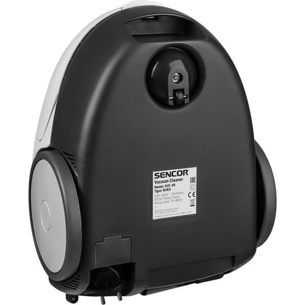 SENCOR SVC 45WH-EUE3 dammsugare med påse, ECO 850 W, 1,5 L, 79 dB, vit Vit