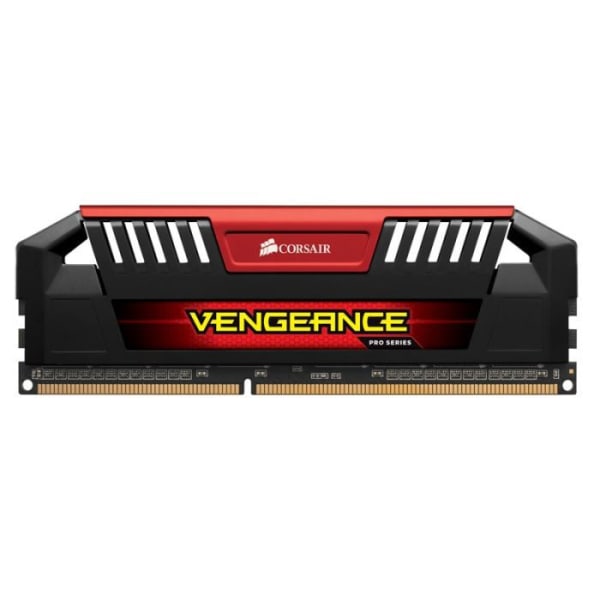CORSAIR PC Memory DDR3 - Vengeance PRO 16 GB (2 x 8 GB) - 1600 MHz - CAS 9 - Red (CMY16GX3M2A1600C9R)