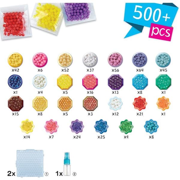 Enhörningsvänner-kit - AQUABEADS - 800 pärlor - Från 4 år