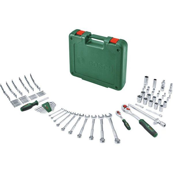 BOSCH 134-delars verktygssats