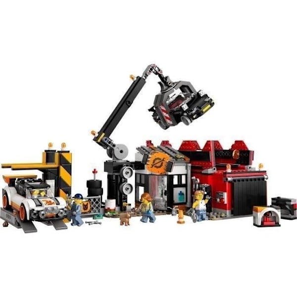 LEGO City 60472 bilskrot  Byggleksak för pojkar och flickor 7 år
