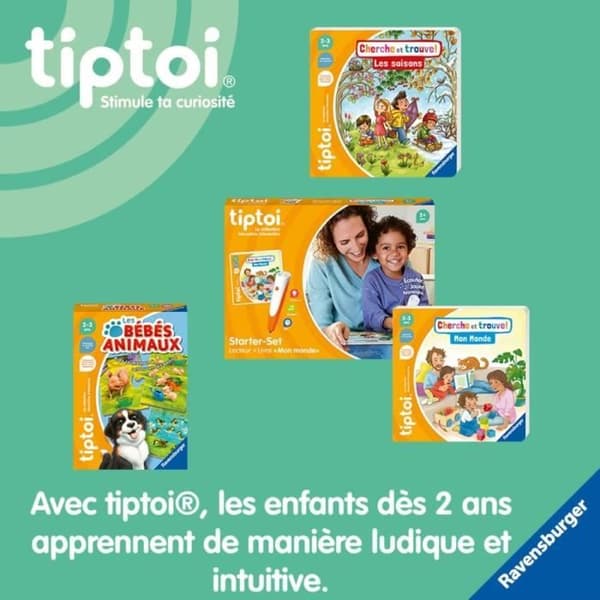 Ravensburger-tiptoi Starter Mon Monde-4005556001743-Från 2 år