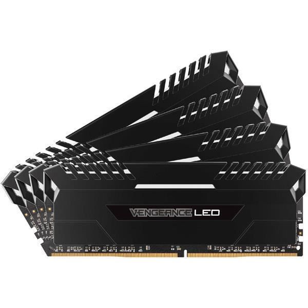 CORSAIR PC Memory Vengeance LED - DDR4 - Kit 64GB (4 x 16GB) - 3000 - C15