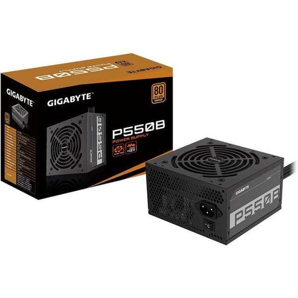 GigaByte GP-P550B 550 watt 80Plus strömförsörjning i brons