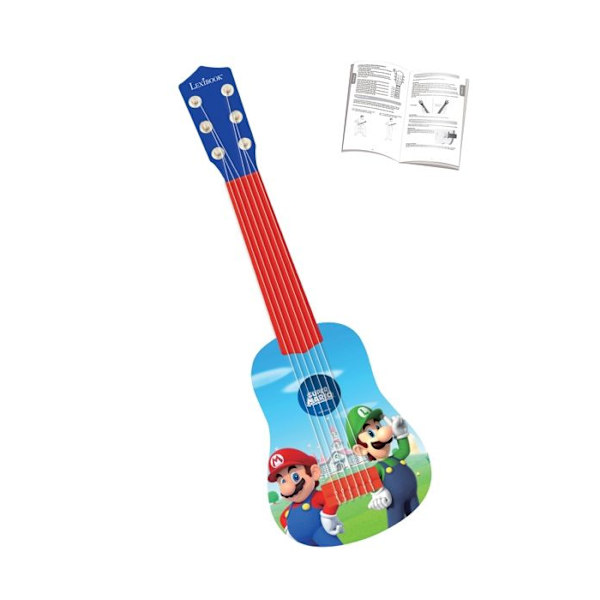 SUPER MARIO Min första gitarr 53 cm LEXIBOOK