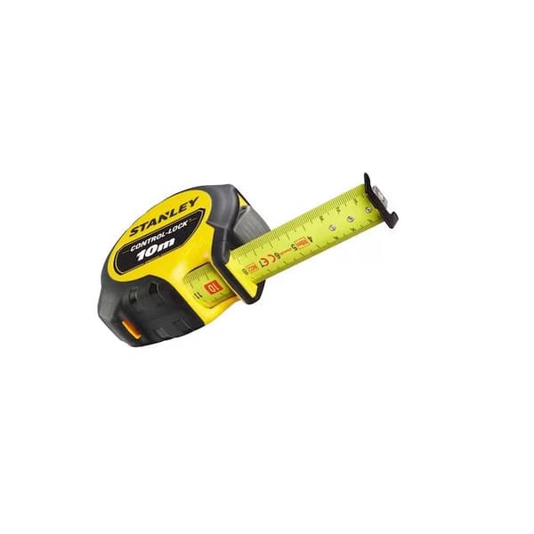 Mått 10M X 25MM dubbelmärkt STANLEY MAGNETIC CONTROL-LOCK - STHT37233-0