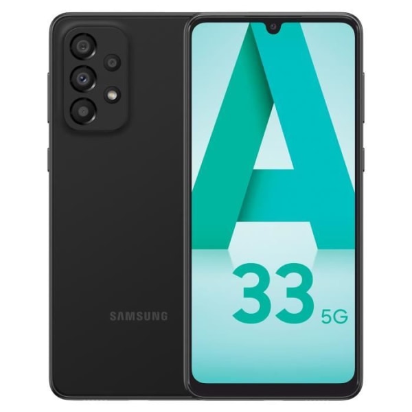 SAMSUNG Galaxy A33 5G 128GB Svart