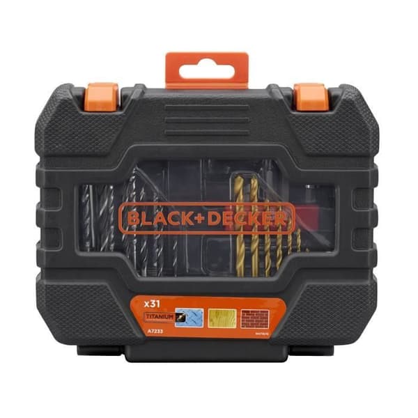 BLACK & DECKER Box 31 tillbehör borrskruv A7233