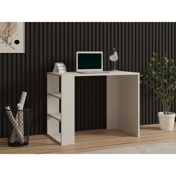 Skandinaviskt skrivbord - COOL - Vitt - 90 x 70 x 50 cm
