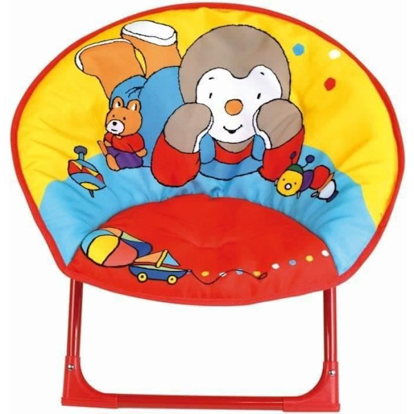 FUN HOUSE T'CHOUPI Moon sits - Fällbar - H.47 x B.54 x D.42 cm - För barn