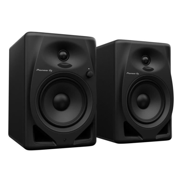 Ett par Pioneer DJ DM-50D övervakningshögtalare - Basreflex - 2x25W - DJ eller produktionsläge - Svart