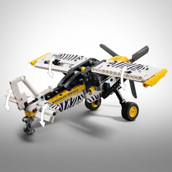 LEGO Technic 42198 Bush Plane - Byggspel för 8-åriga pojkar