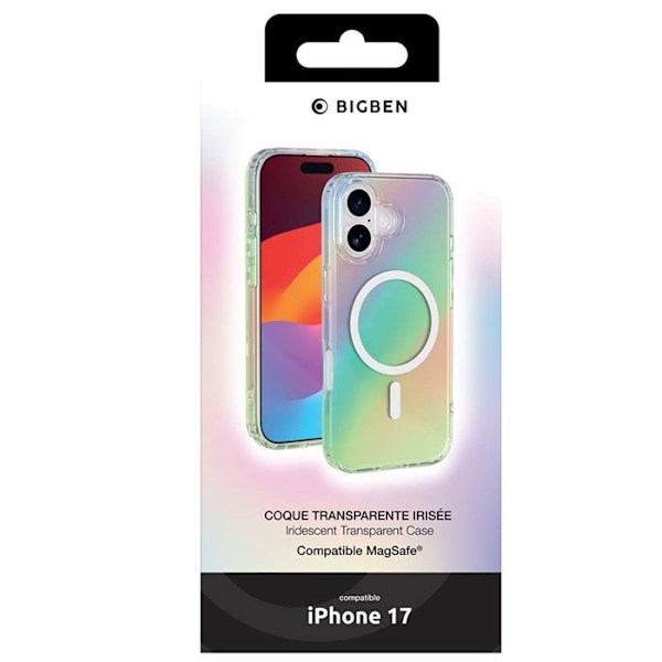MagSafe-skal - iPhone 17 - Halvtransparent - Skimrande