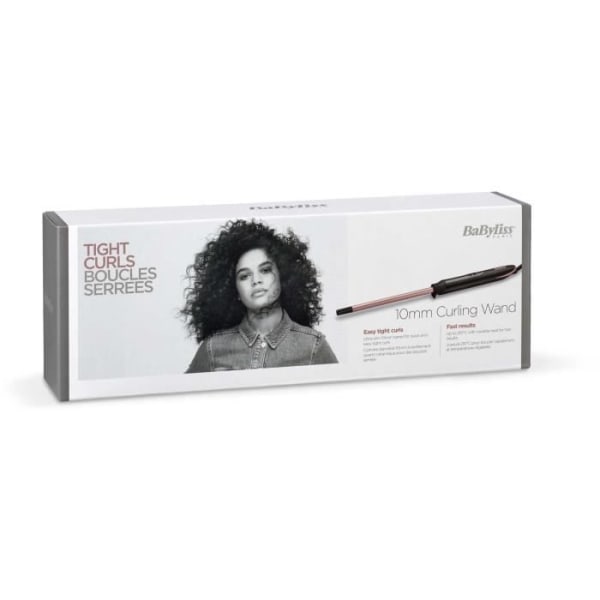 BABYLISS C449E MANUELL CURLER / Rose Quartz Tight Curls Wand