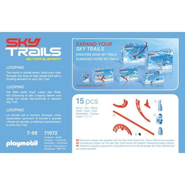 Sky Trails: Looping Action Set, Flygbana, 15 delar, Från 7 år