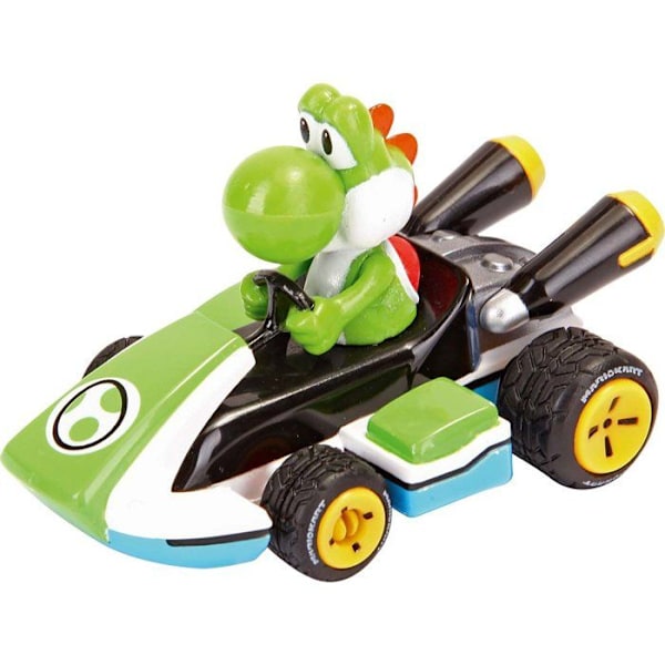 Mario Kart Pull-Back miniatyrbil, 3-pack, skala 1:43, CARRERA Pull & Speed, från 4 år