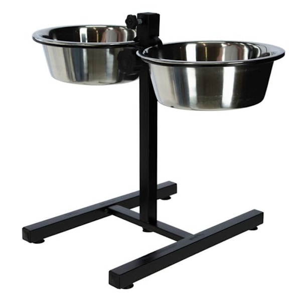 KERBL Matbar med hundskål - 2x2800ml