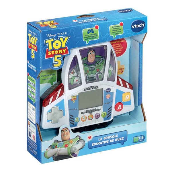 VTECH - TOY STORY 5 - BUZZS UTBILDNINGSKONSOLL - Flerfärgad