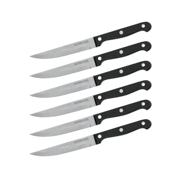 Set med 6 stekknivar - NIROSTA - 21 cm