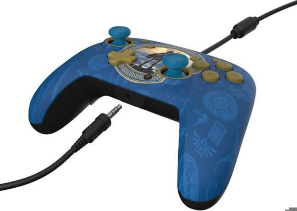 Gamepad - Nintendo - Zelda - Trådbunden - Begränsad upplaga - Blå