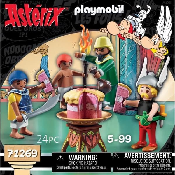 Playmobil - 71269 - Asterix: Amonbofis och den förgiftade kakan