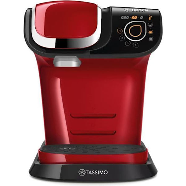 Kaffemaskin - BOSCH - Tassimo MY WAY TAS6503 - Röd