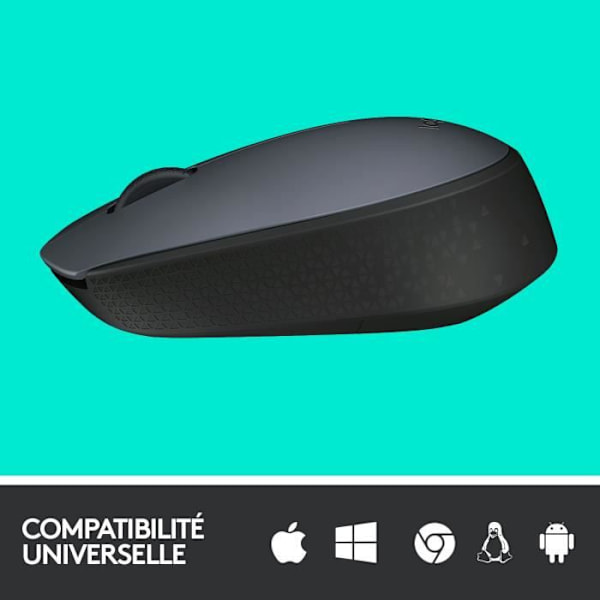 LOGITECH M170 trådlös mus - grå