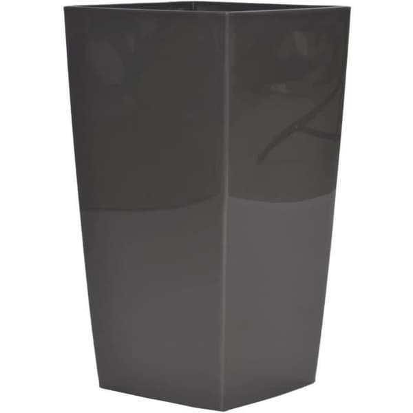 RIVIERA Blomkruka Nuance - Square - 38 x 38 x H 69 cm - Glitter grey
