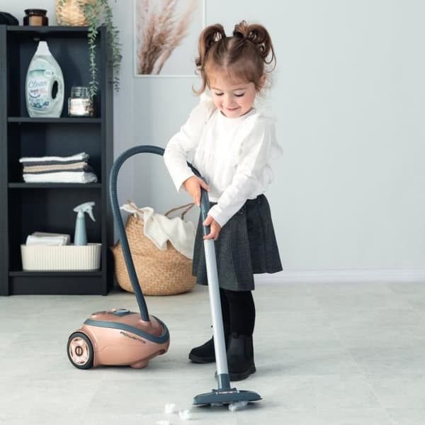 SMOBY - Rowenta Cylinderdammsugare - från 3 år