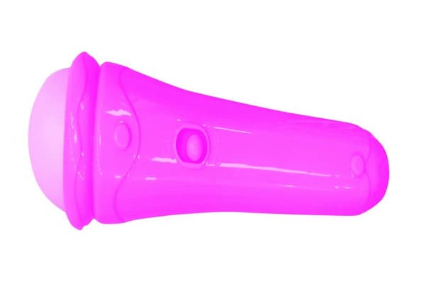 Barbie-mikrofon på justerbart ljusstativ med högtalare, 2 mikrofoner och sångeffekter, Bluetooth-högtalare