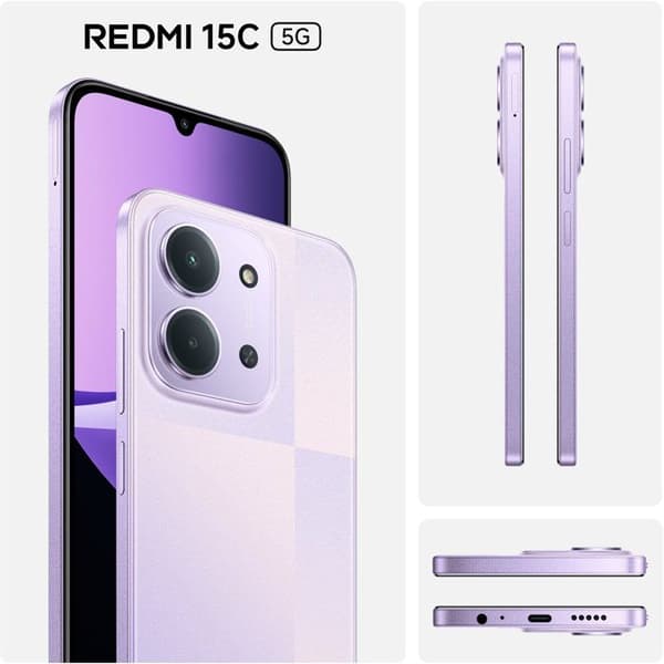 XIAOMI - Redmi Note 15C 5G - 4 / 256 GB - Lila