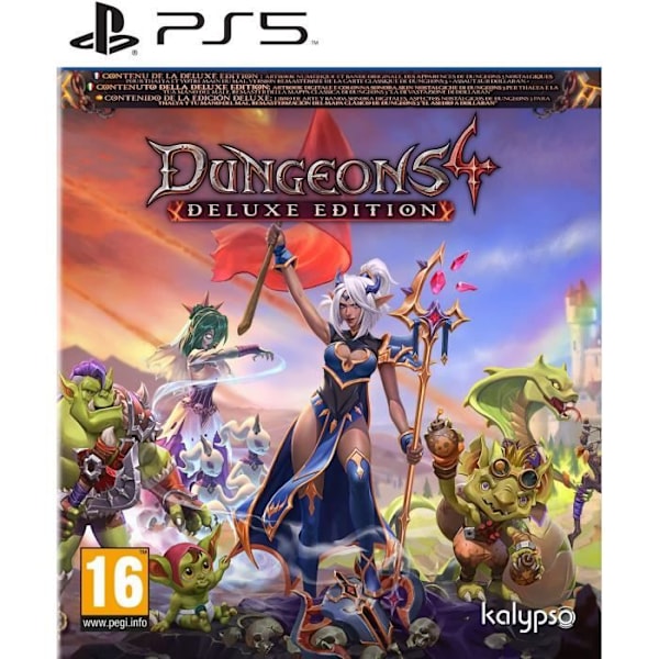 Dungeons 4 - PS5-spel - Deluxe Edition