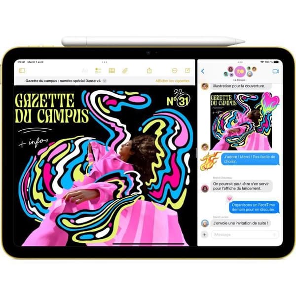 APPLE - iPad A16 (2025) - 11 - Wi-Fi - 128 GB - Blå