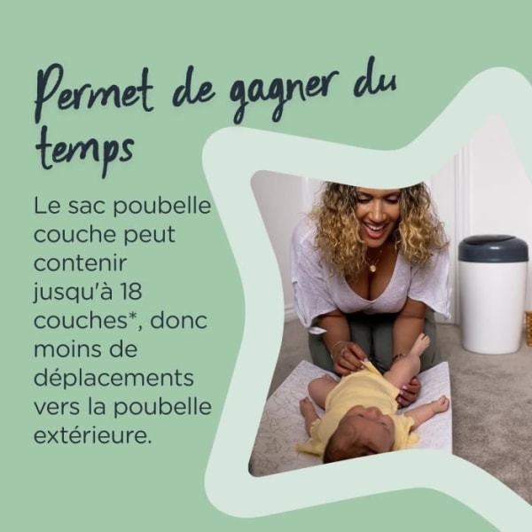 TOMMEE TIPPEE SINGLE Påfyller Multipack x6 Sangenic