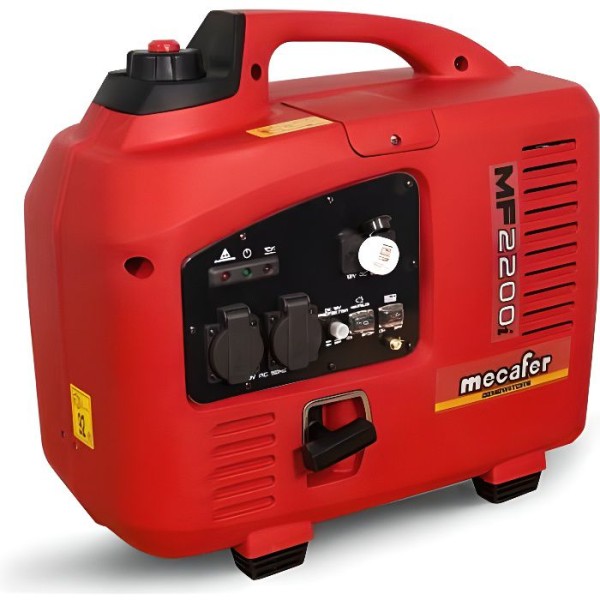 MECAFER Generator Inverter 4-takts bensinmotor 2200 W max