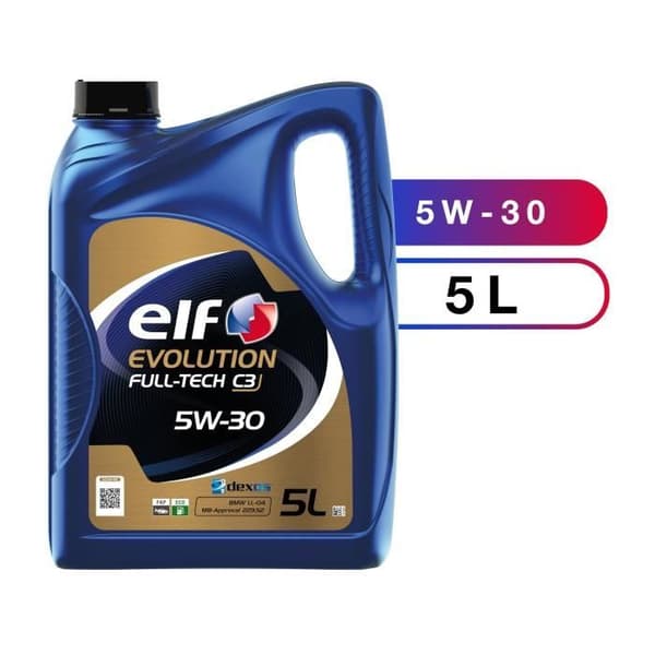 ELF MOTOROLJA 5L EVOLUTION FULLTECH C3 5W30
