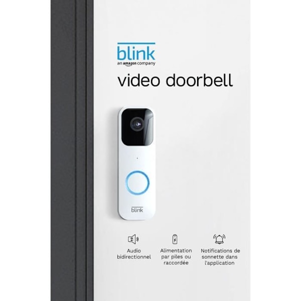 Blink videodörrklocka + Blink Sync Module 2 Trådlös videodörrklocka