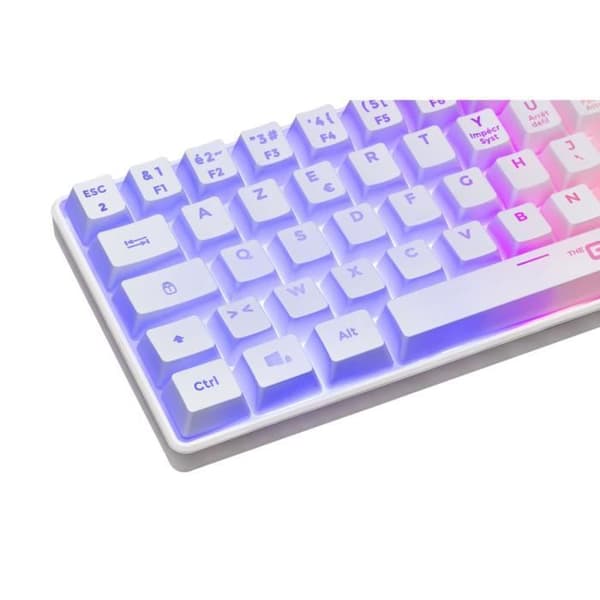 Speltangentbord - THE G-LAB - KEYZ-HYDROGEN-W/FR - 60 % vitt membran