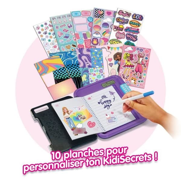 KIDISECRETS 365 - MY VOCAL DIARY (SVART)