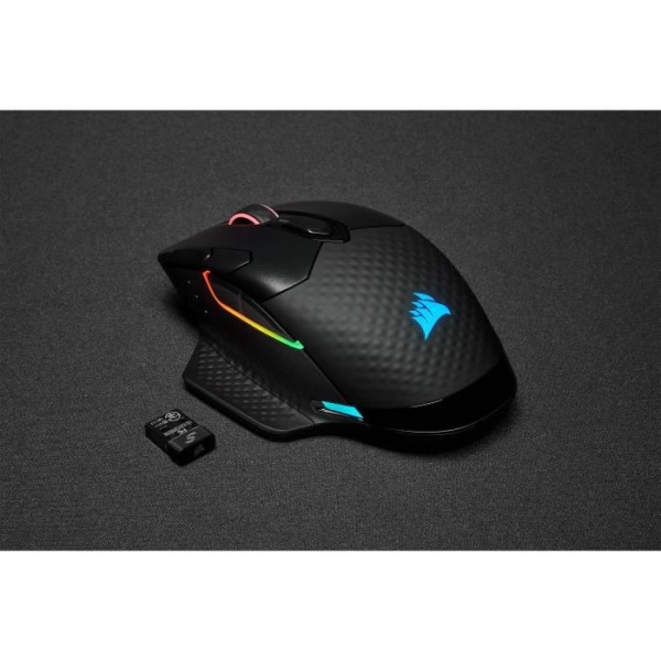 CORSAIR DARK CORE RGB PRO Gaming Mouse - 18.000 DPI - RGB LED - Optisk (CH-9315411-EU)