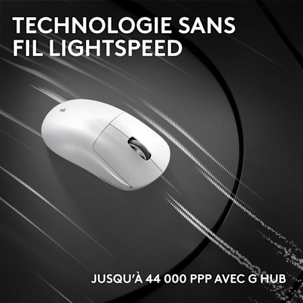 Mus - Trådlös - Logitech G - PRO X Superlight 2c - Vit