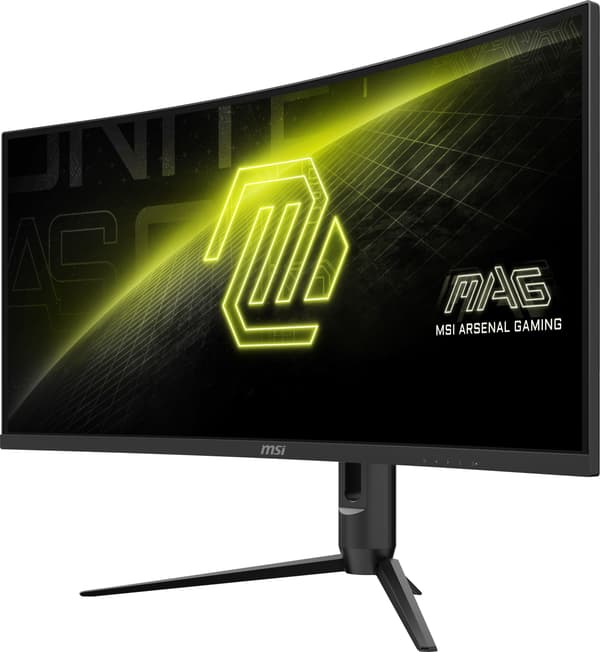 Böjd spelskärm - MSI - 34" - WQHD - 180Hz - VA-panel - 1ms - MAG342CQR E2