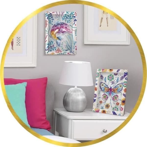 Skapande spel - LANSAY - 20326 - Sequins Dolphin Collection