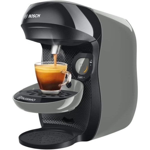 BOSCH kaffemaskin för flera drycker - TAS1009 - Tassimo T10 HAPPY - Grå