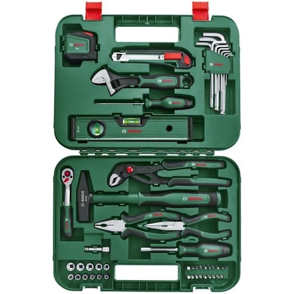 Bosch 52-delad avancerad handverktygssats